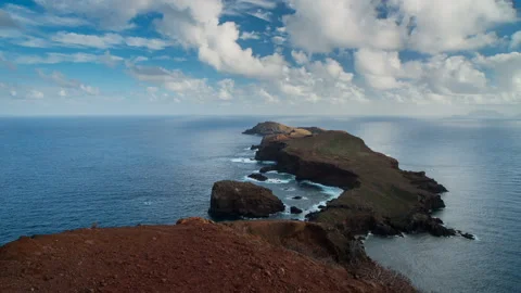 Iconic View From Madeira Stock Footage 131873069