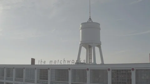 Iconic Water Tower Stock Footage 102376992