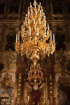 Iconostasis Foto stock
