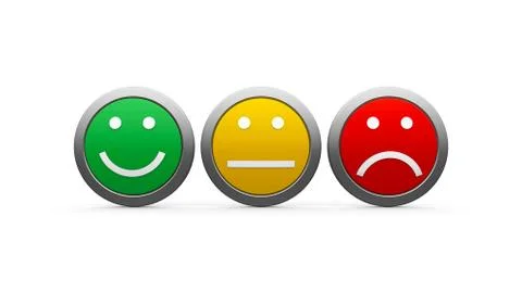 Icons emotions Stock Illustration