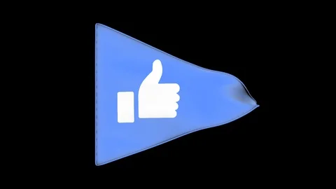 Like Icons Flag Animations Vídeos de archivo 104602755