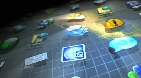 Icons Stock Footage 11614548