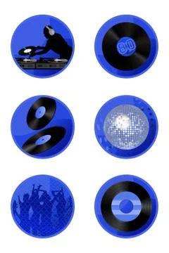 Icons Stock-Illustration