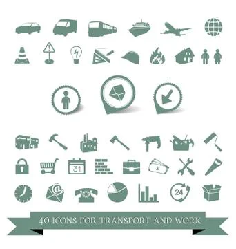 Icons Stock Illustration