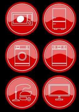 Icons Illustrazione stock