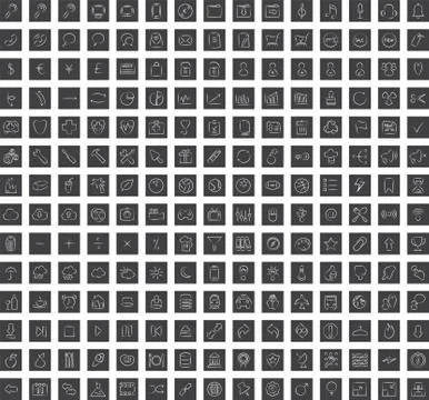 Icons 스톡 일러스트