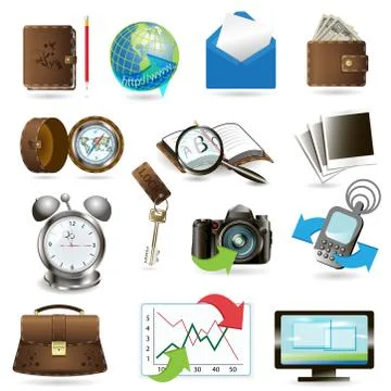 Icons Stock Illustration