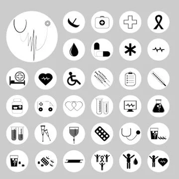 Icons Stock Illustration