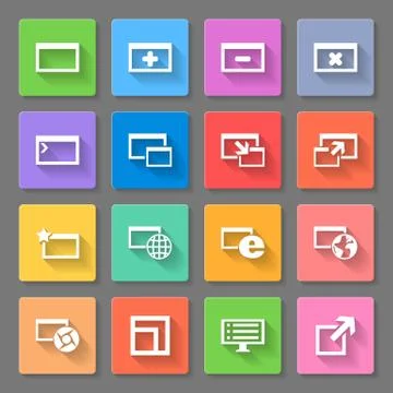Icons Stock Illustration