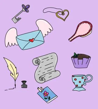 Icons Stockillustratie