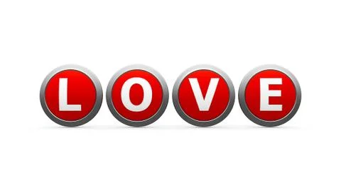 Icons love Stock Illustration