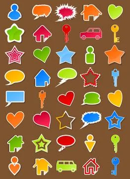 Icons Foto stock