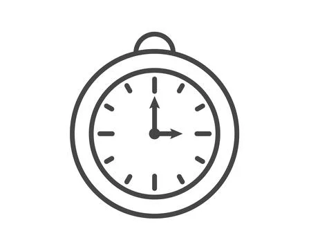 Icons timer, clock, alarm clock, stopwatch and time icon. 스톡 일러스트