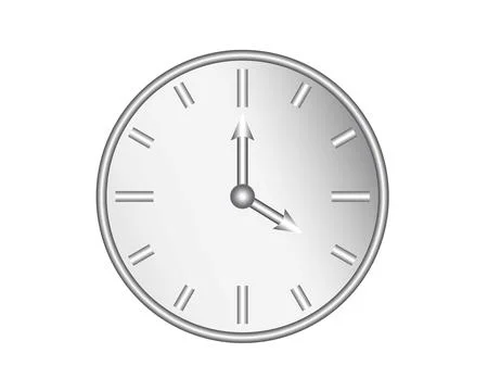 Icons timer, clock, alarm clock, stopwatch and time icon. Illustrazione stock