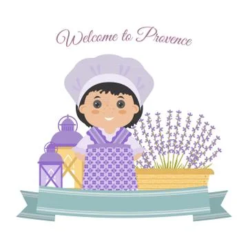 Icons vector Provence Stock Illustration