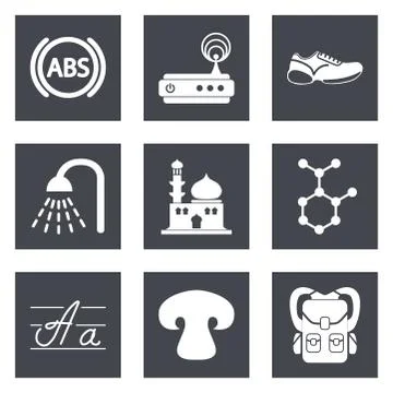 Icons for Web Design set 11 Stock Illustration