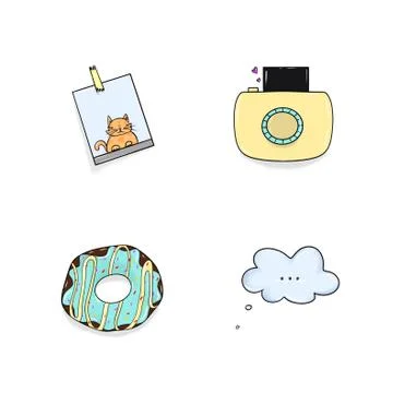 Icons for web Stock Illustration