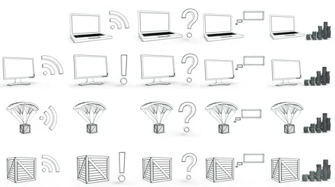 Icons2 Stock Footage 5871002