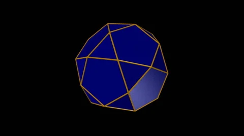 Icosidodecahedron Vidéo 64804313