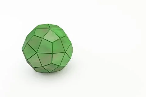 Icosphere Stock Illustration