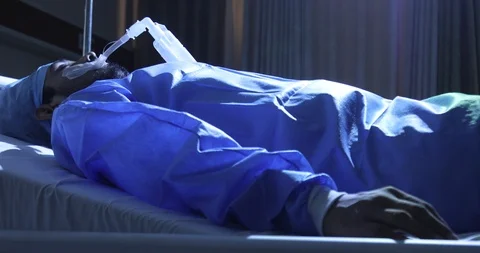 ICU in a Hospital Stock Footage 109590981