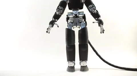 The iCub is the humanoid robot Stock Footage 62796861