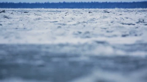 Icy bay Stock Footage 90231294