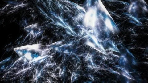 Icy blue diamond background Stock Illustration