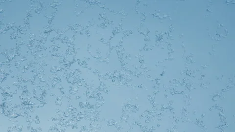 Icy Car Window, Winter, Driving, POV, 4K Stock Footage 299753543