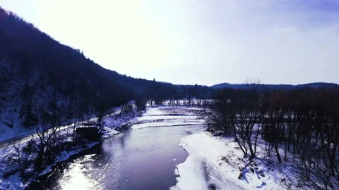 Icy Creek Stock Footage 230112628