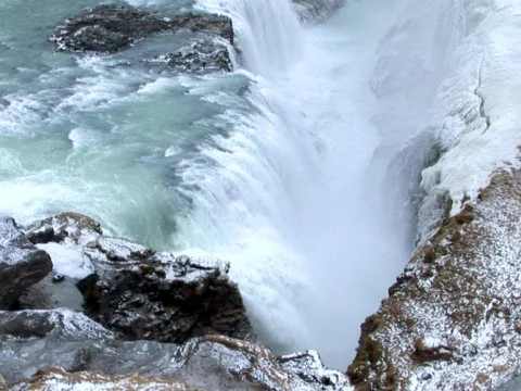 Icy Drop Stock Footage 490357