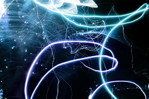 Icy explosion Stock Photos