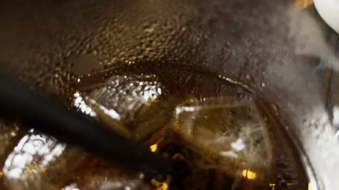 Icy Fizzy Drink Stock Footage 325562863