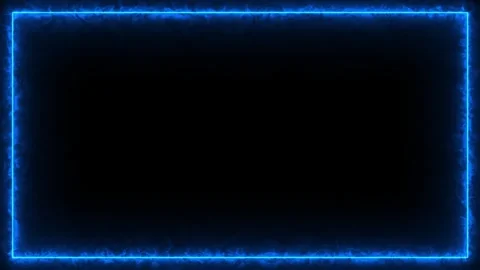 Icy Frame Loop, Seamless Frozen Effect Animation Stock Footage 303012697