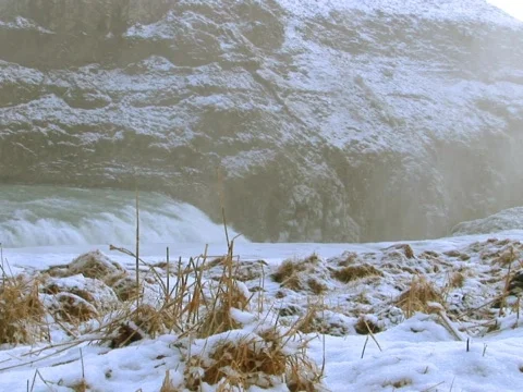 Icy Green Stock Footage 490358