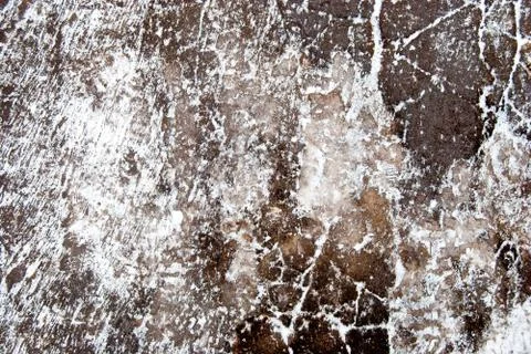 Icy ground Stock Photos