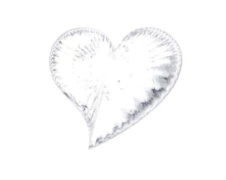 Icy heart Stock Illustration