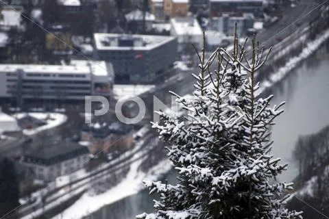 Icy Innsbruck Stock Photos