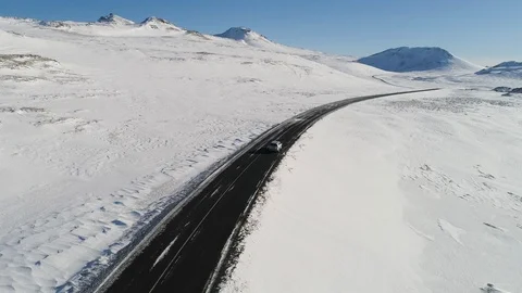 Icy landscape Video stock 88859430