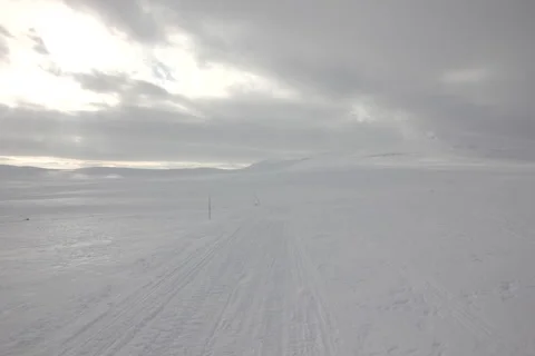 Icy landscape timelapse Stock Footage 48868362