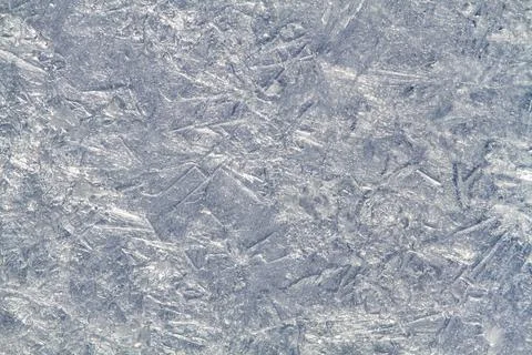 Icy pattern that has melted a little Stock Photos