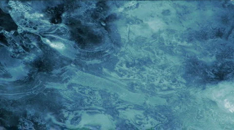 Icy River -2- Stock Footage 319390