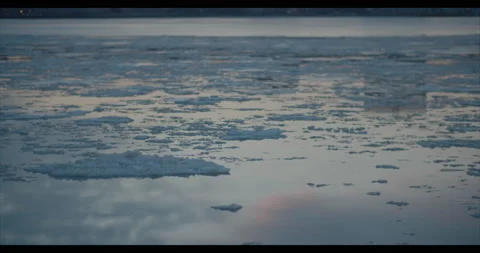 ICY RIVER Stock Footage 141512605