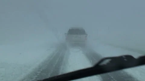 Icy Roads in Summer Stock Footage 54748131
