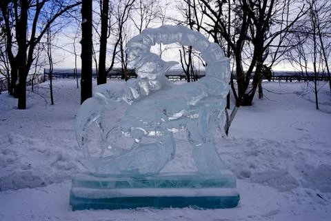Icy shapes Stock Photos