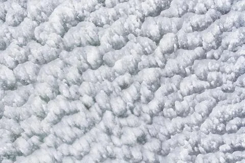 Icy snow Stock Photos