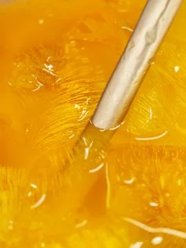 Icy syrup 스톡 사진