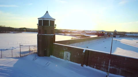 Icy tower 4k Stock Footage 52065909