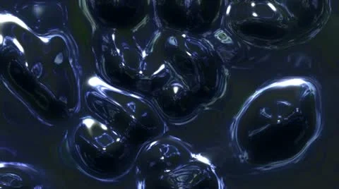 Icy Unknown Microscopic Fluid Material 스톡 동영상 12074856