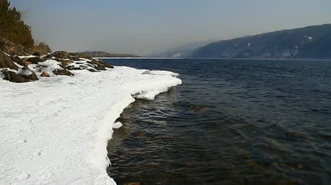 Icy water 003 Video stock 10854716